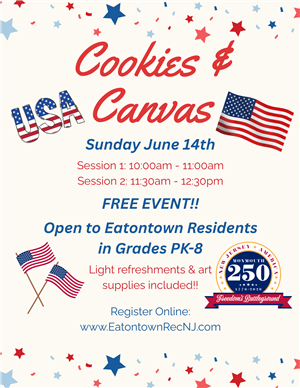 cookies and canvas june