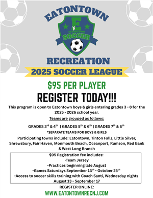 Soccer Flyer 2025
